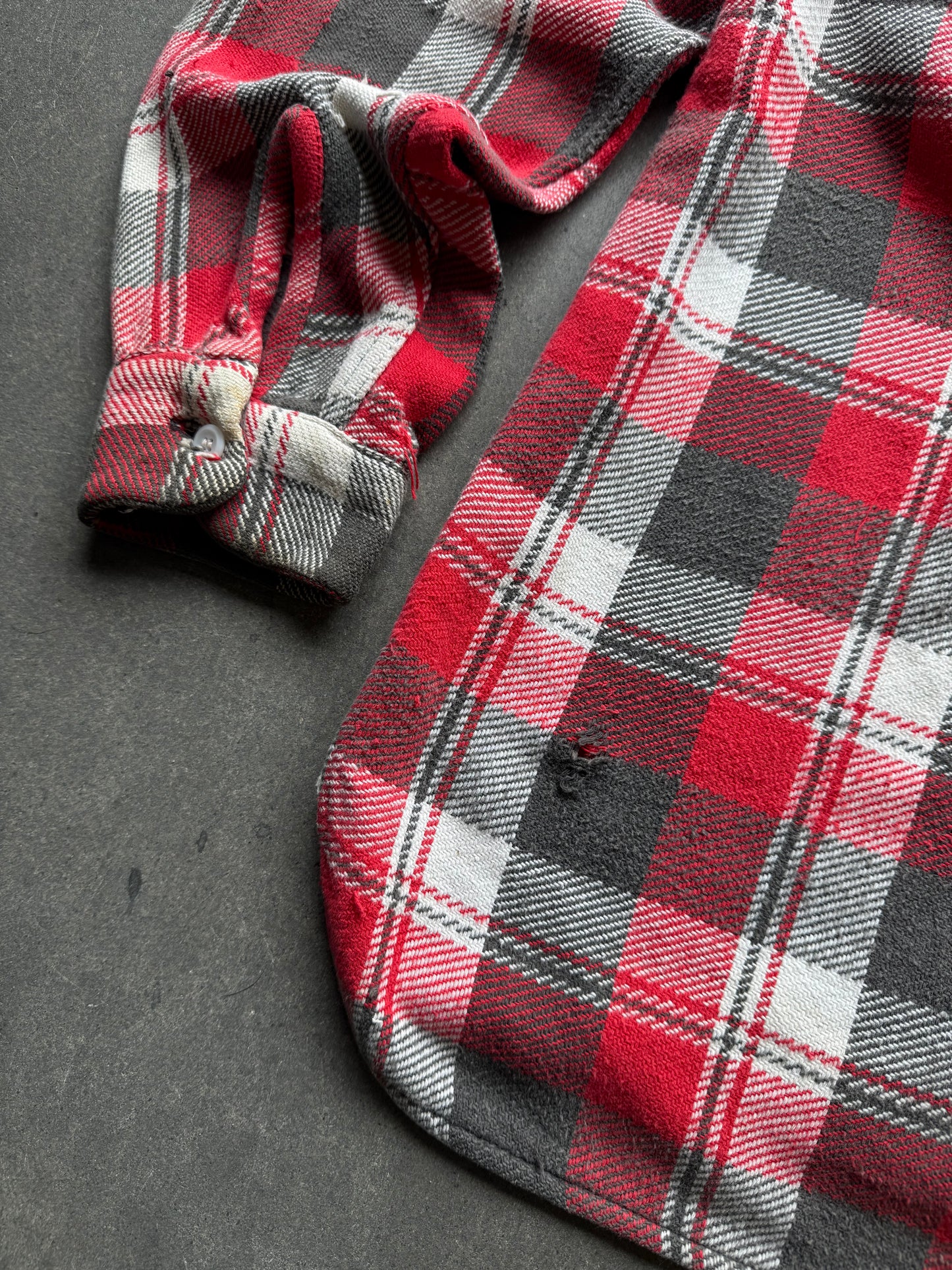 1950s Brent Woven Cotten Flannel