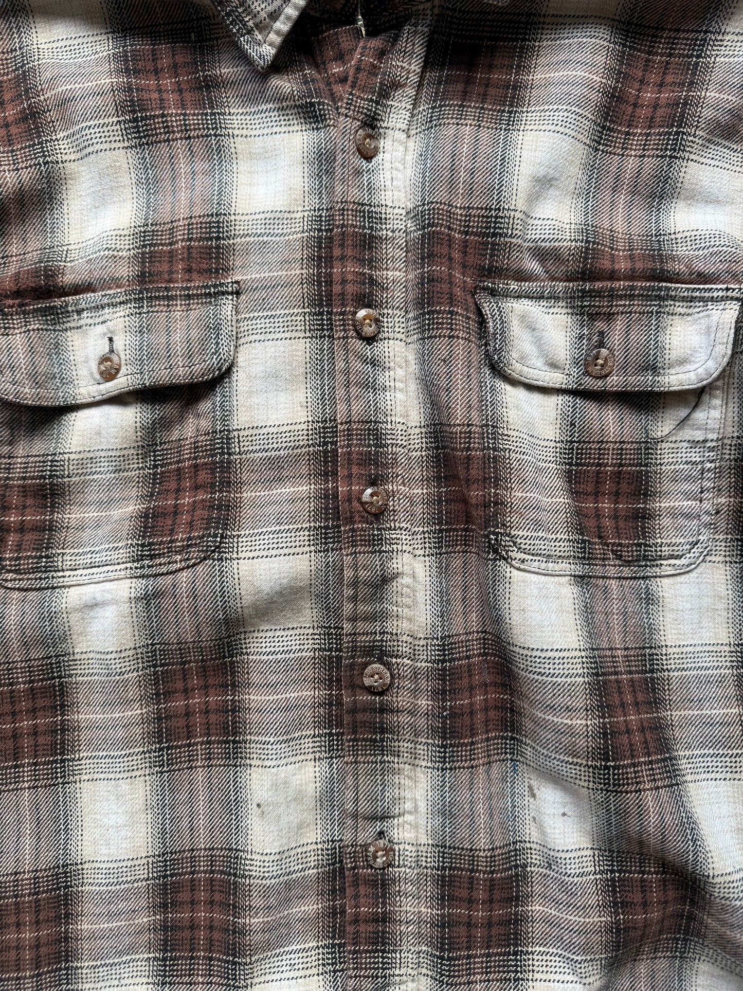 90’s Thrashed Field and Stream Flannel