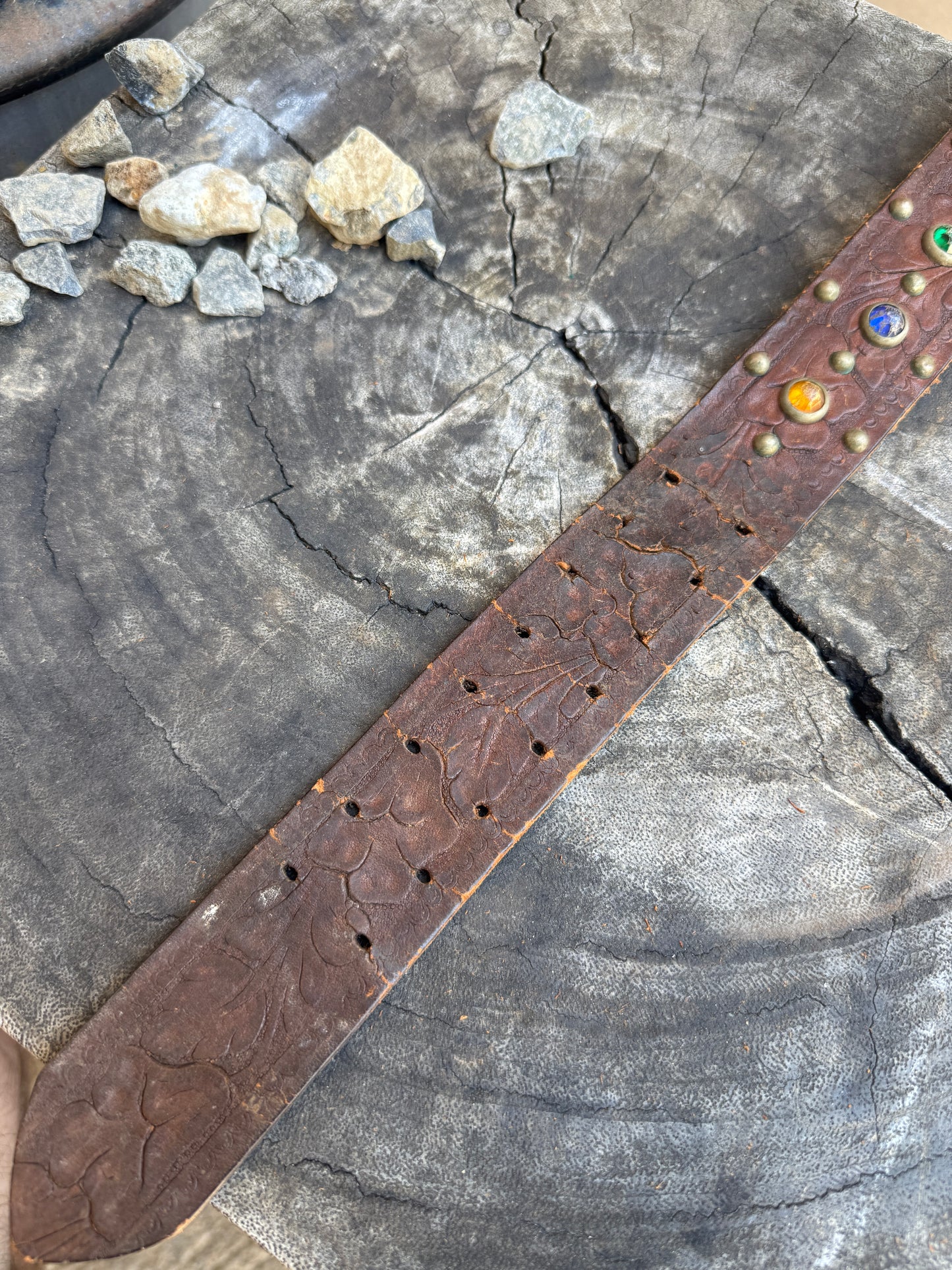 40’s Jeweled and Studded Belt