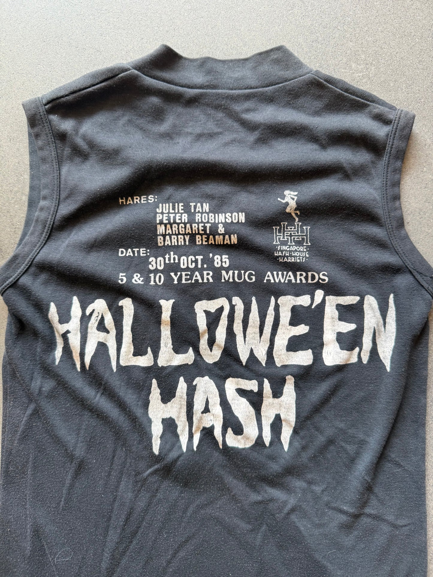 80s Halloween Hash Tank top