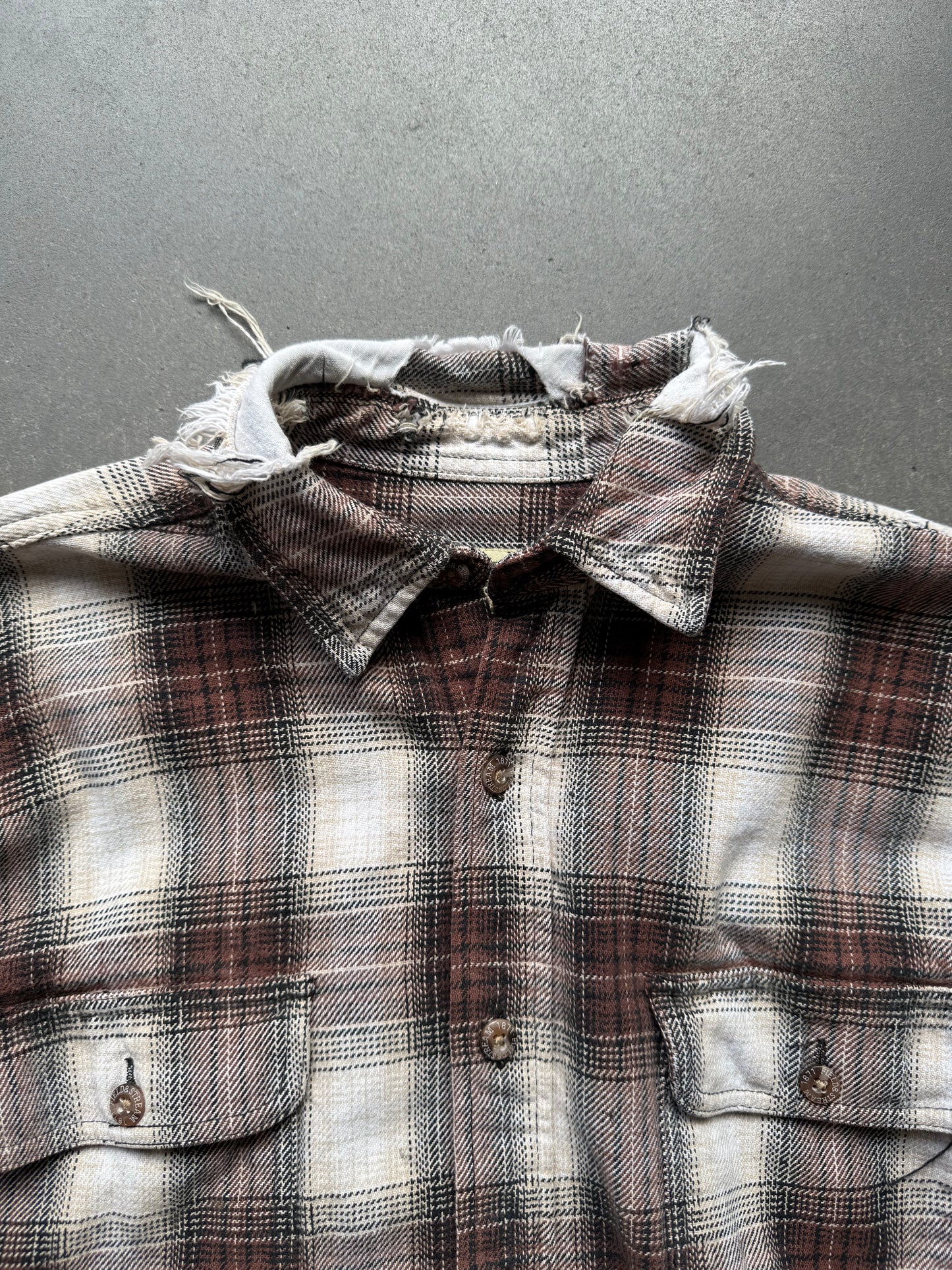 90’s Thrashed Field and Stream Flannel