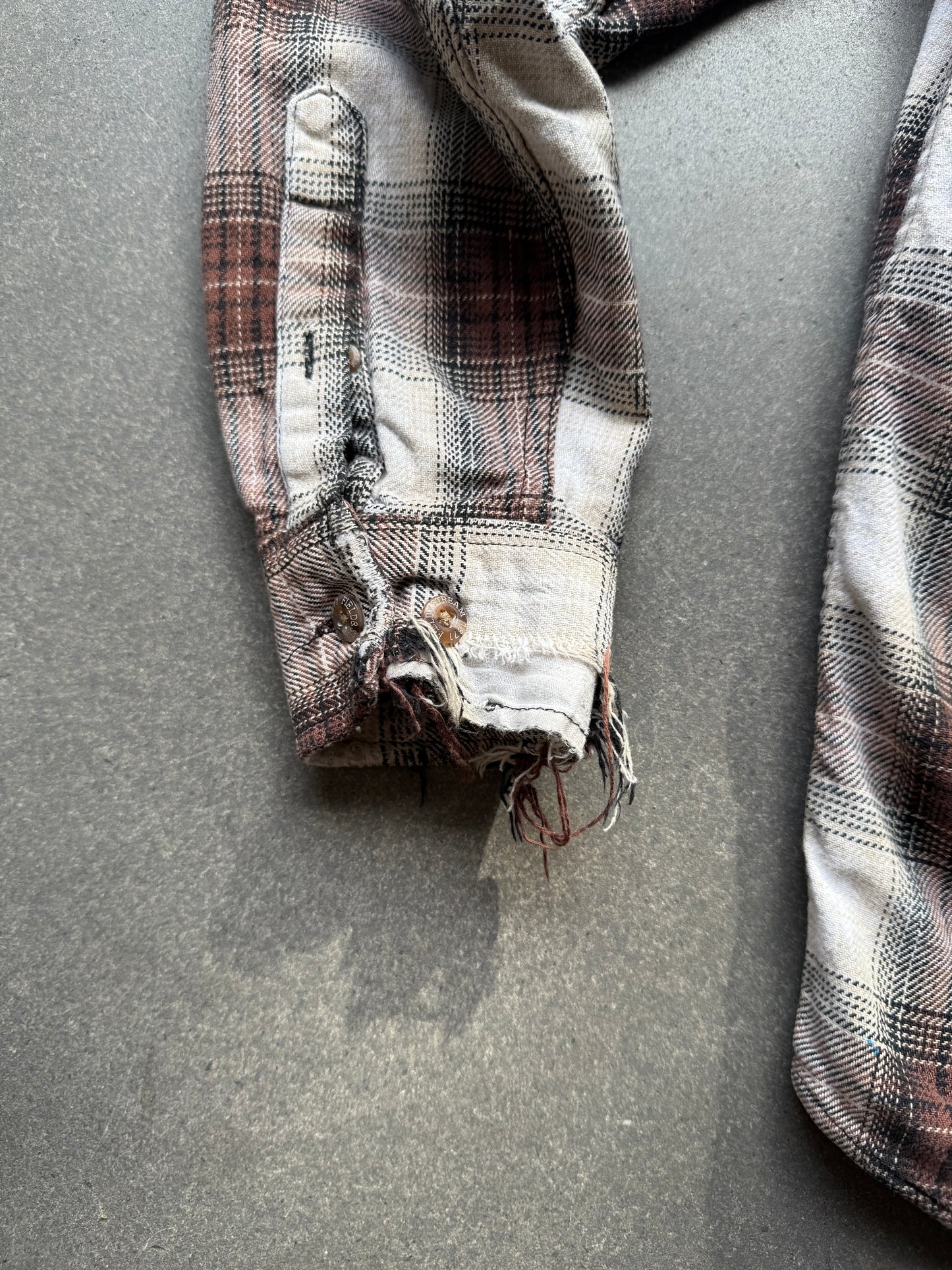 90’s Thrashed Field and Stream Flannel