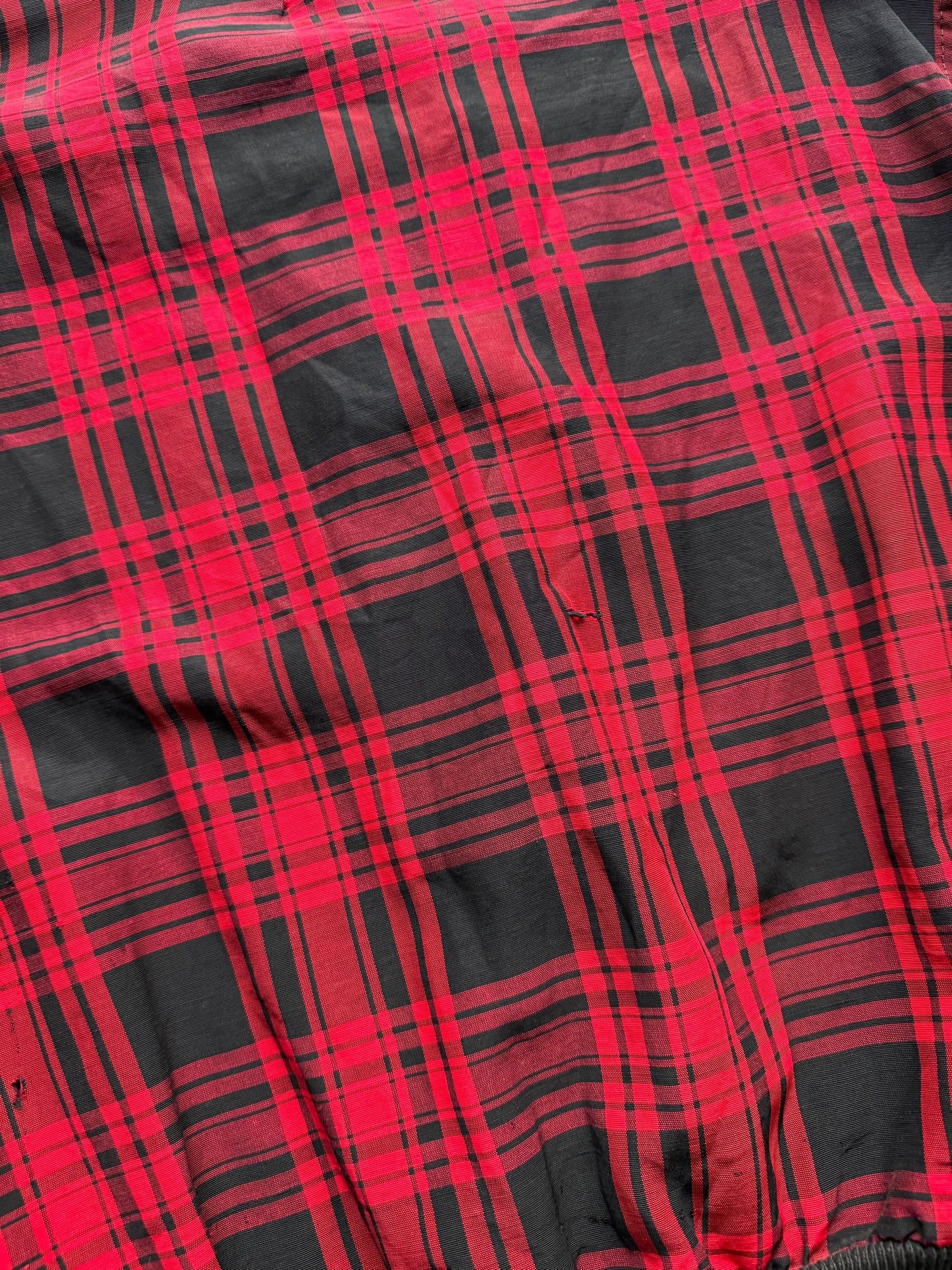 1960s Red plaid jacket
