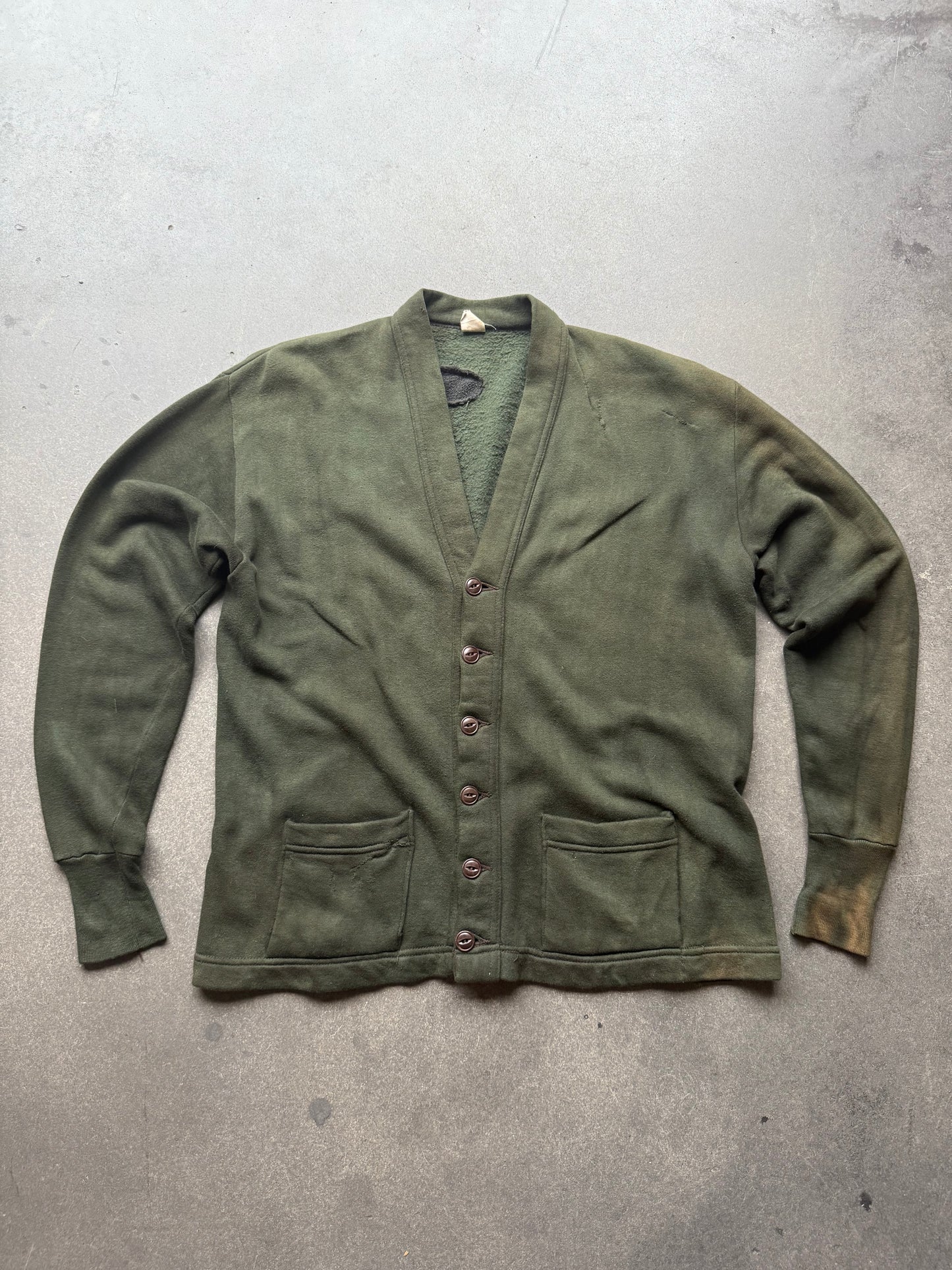 50’s Sweatshirt Cardigan