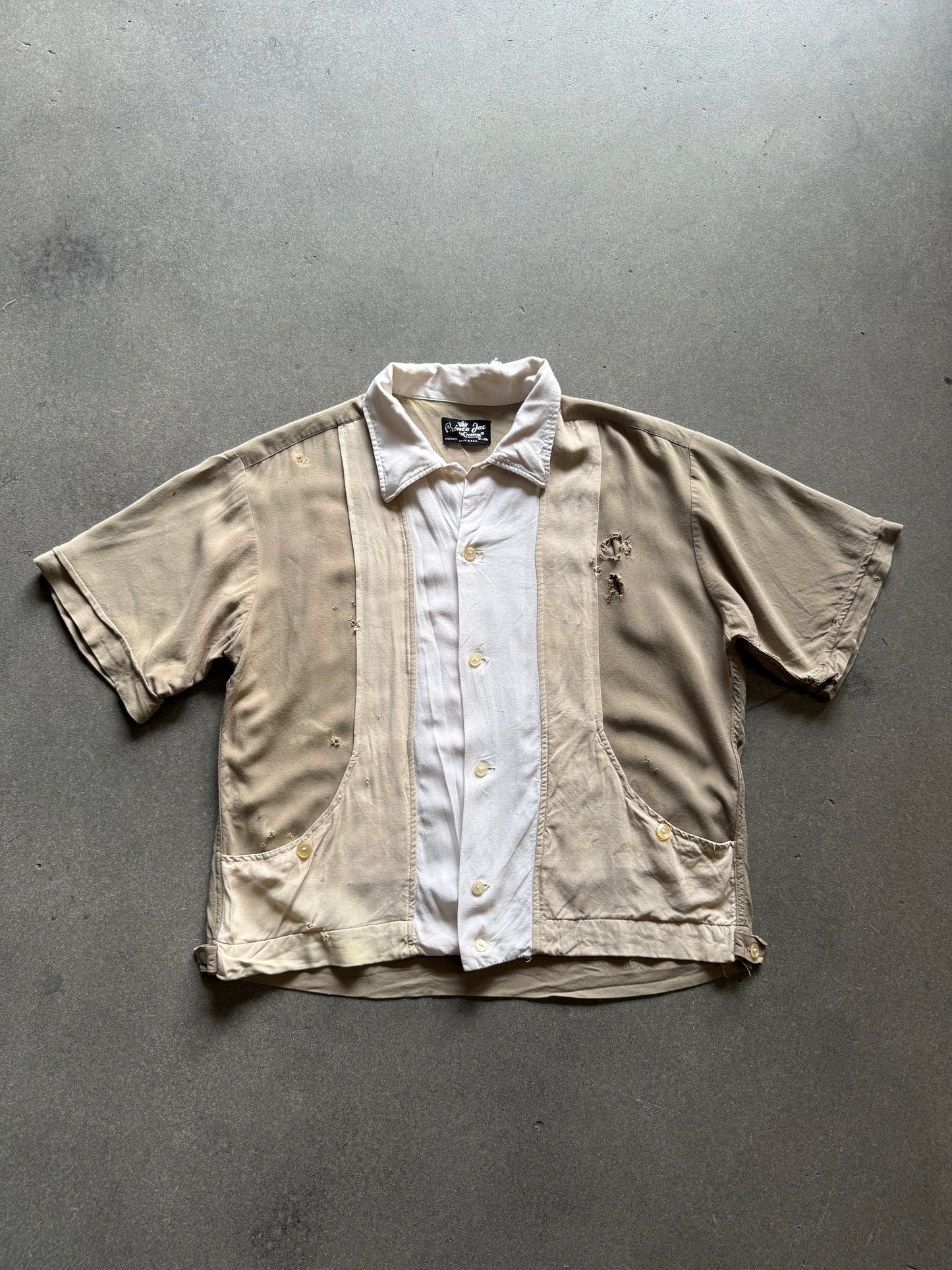 60s Prince Jack Campus Rayon Shirt Jack