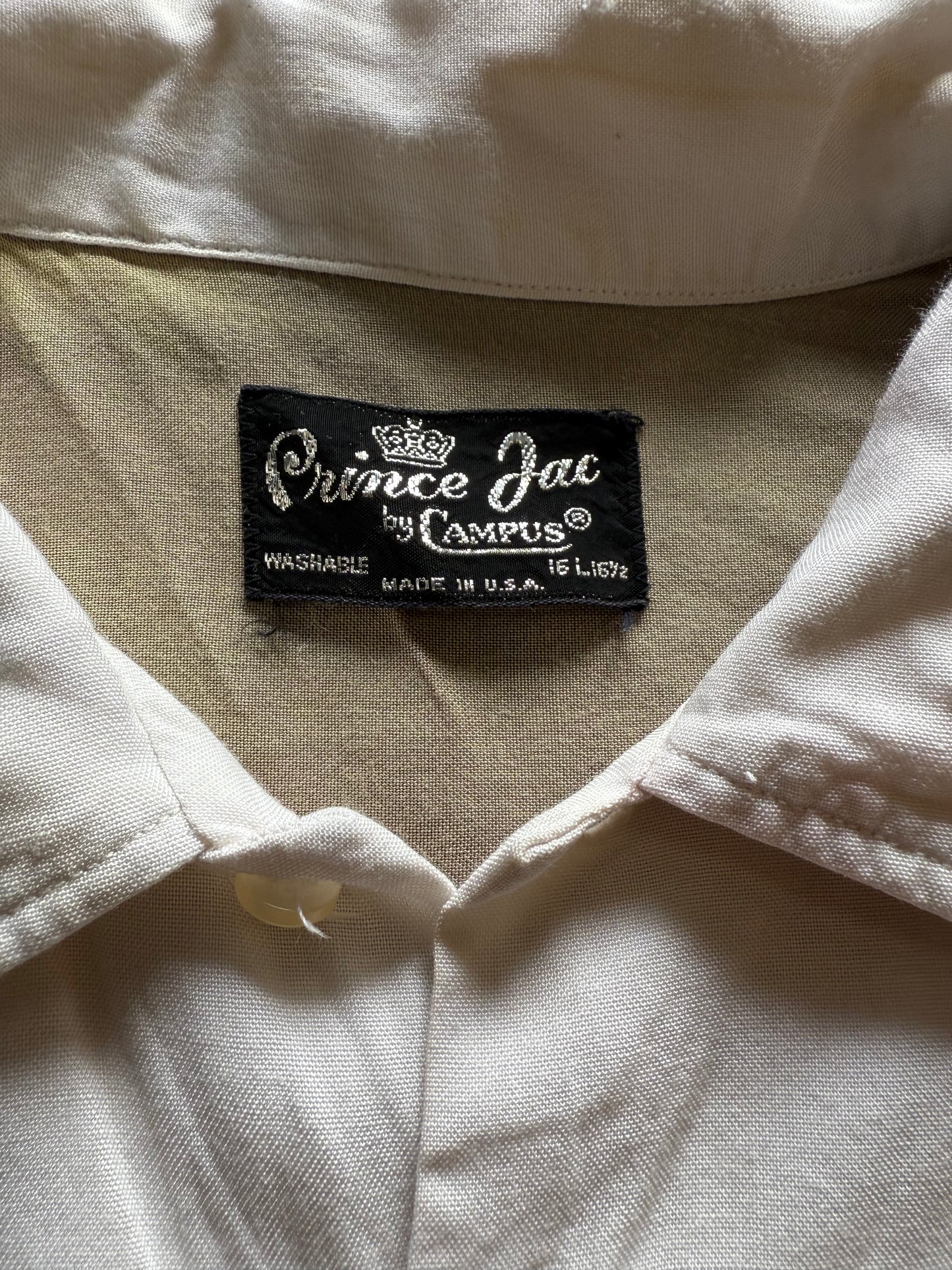 60s Prince Jack Campus Rayon Shirt Jack