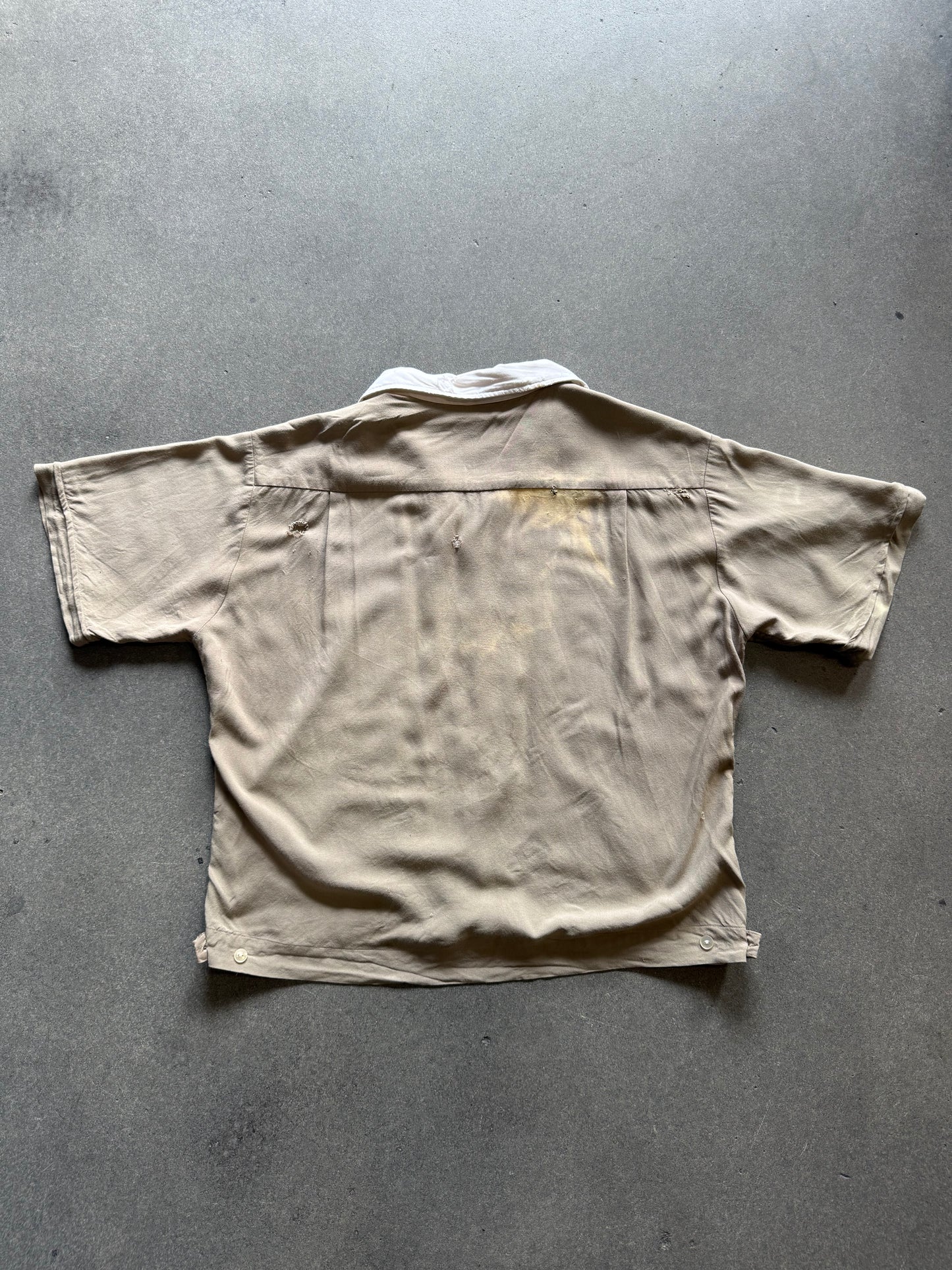 60s Prince Jack Campus Rayon Shirt Jack