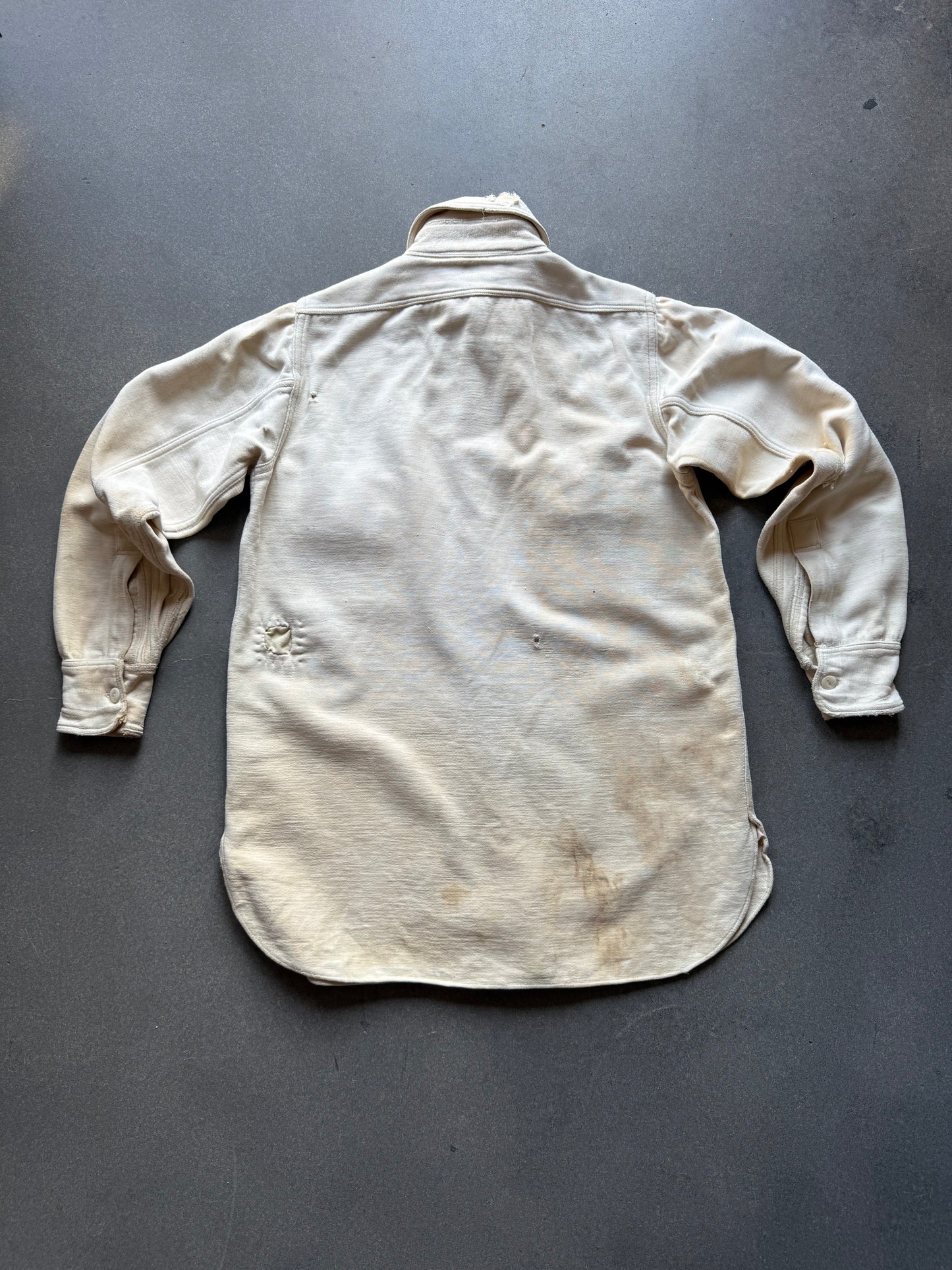 30's Chinstrap JCPenney's Cotton Suede Shirt