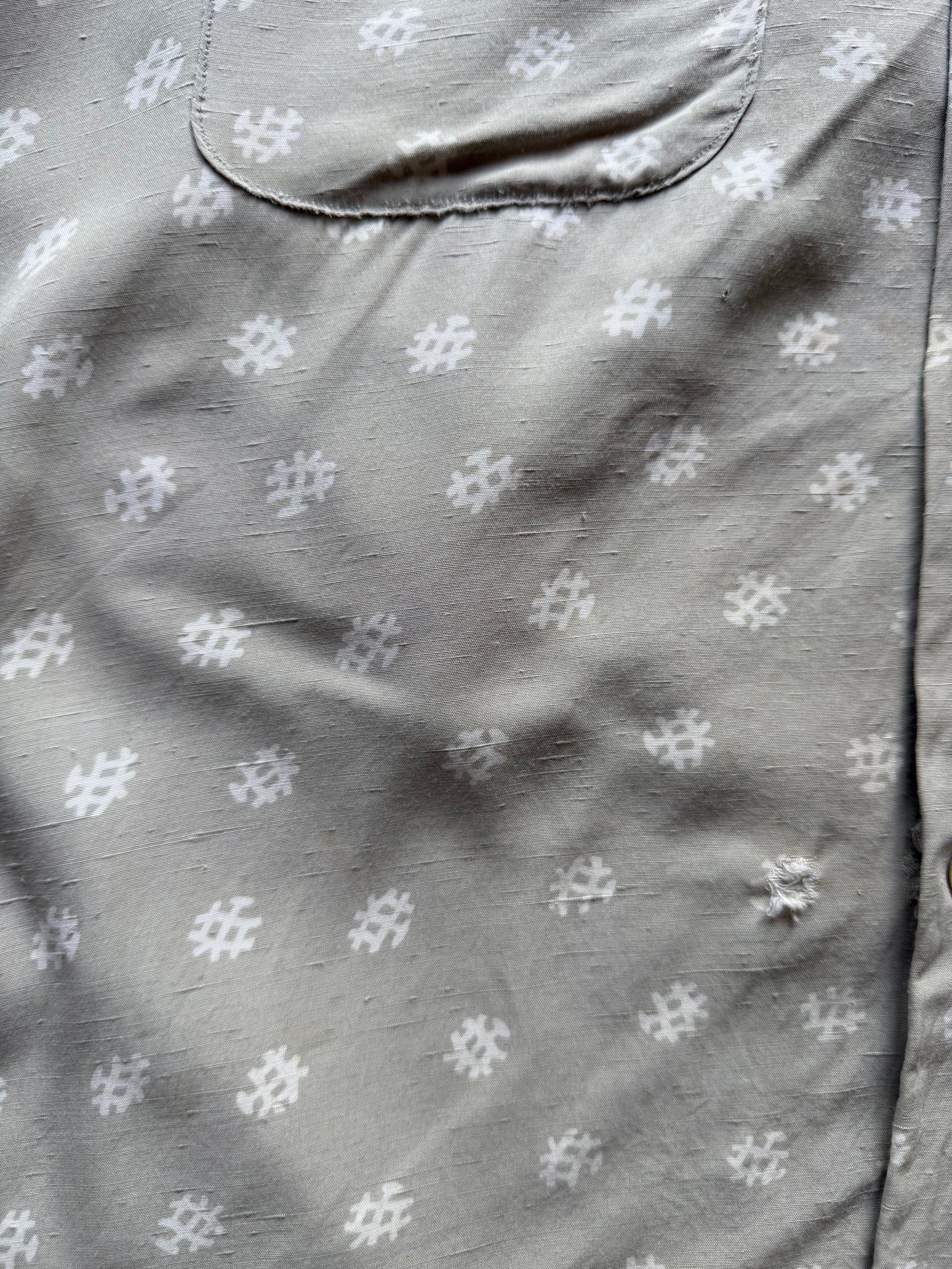 50's Silk New Era Atomic Loop Collar Shirt