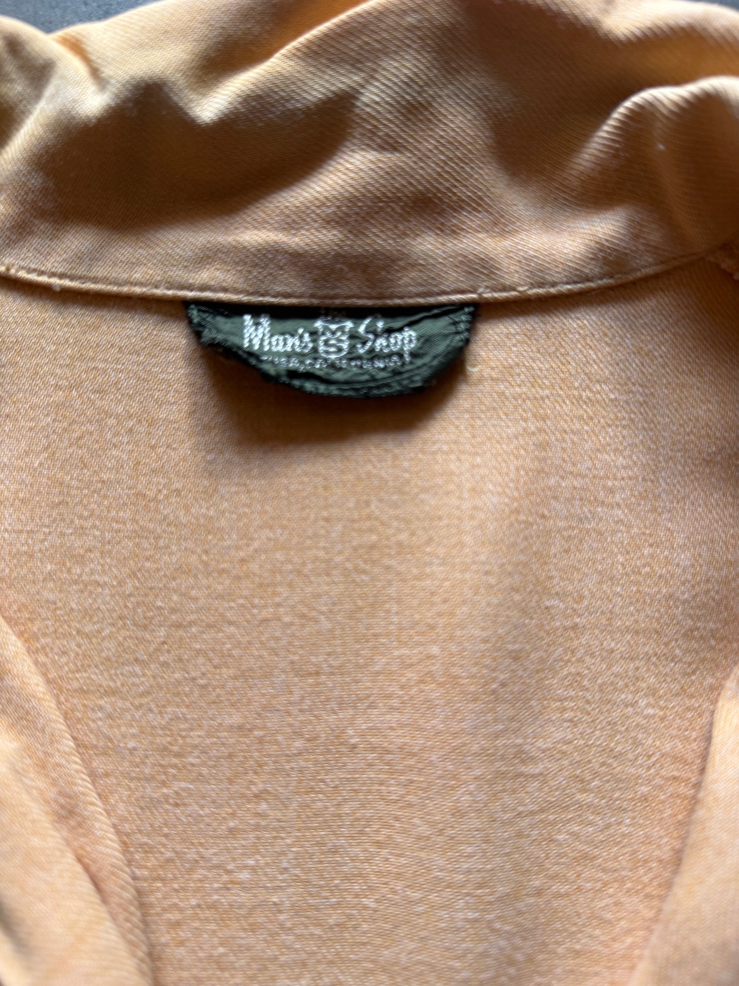 60’s Diamond Pattern Rayon Shirt
