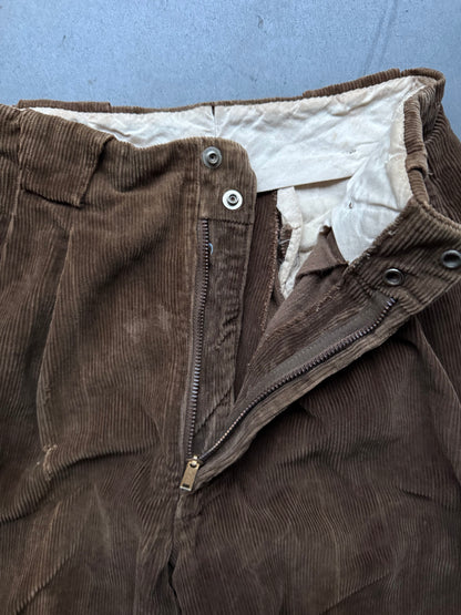 1940s drop loop gabardine