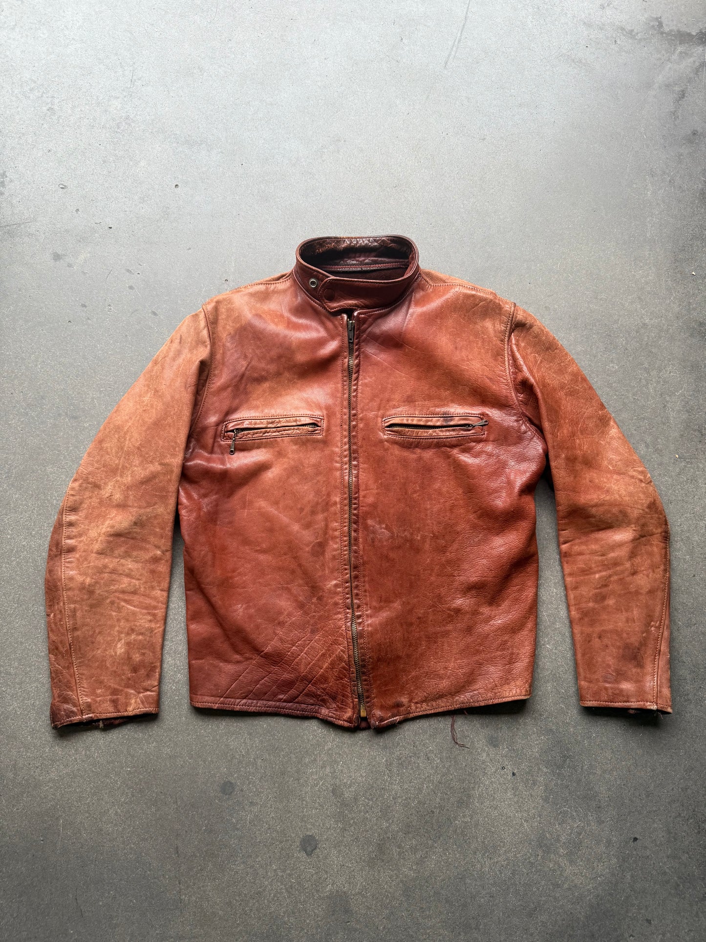 60’s Leather Cafe Racer