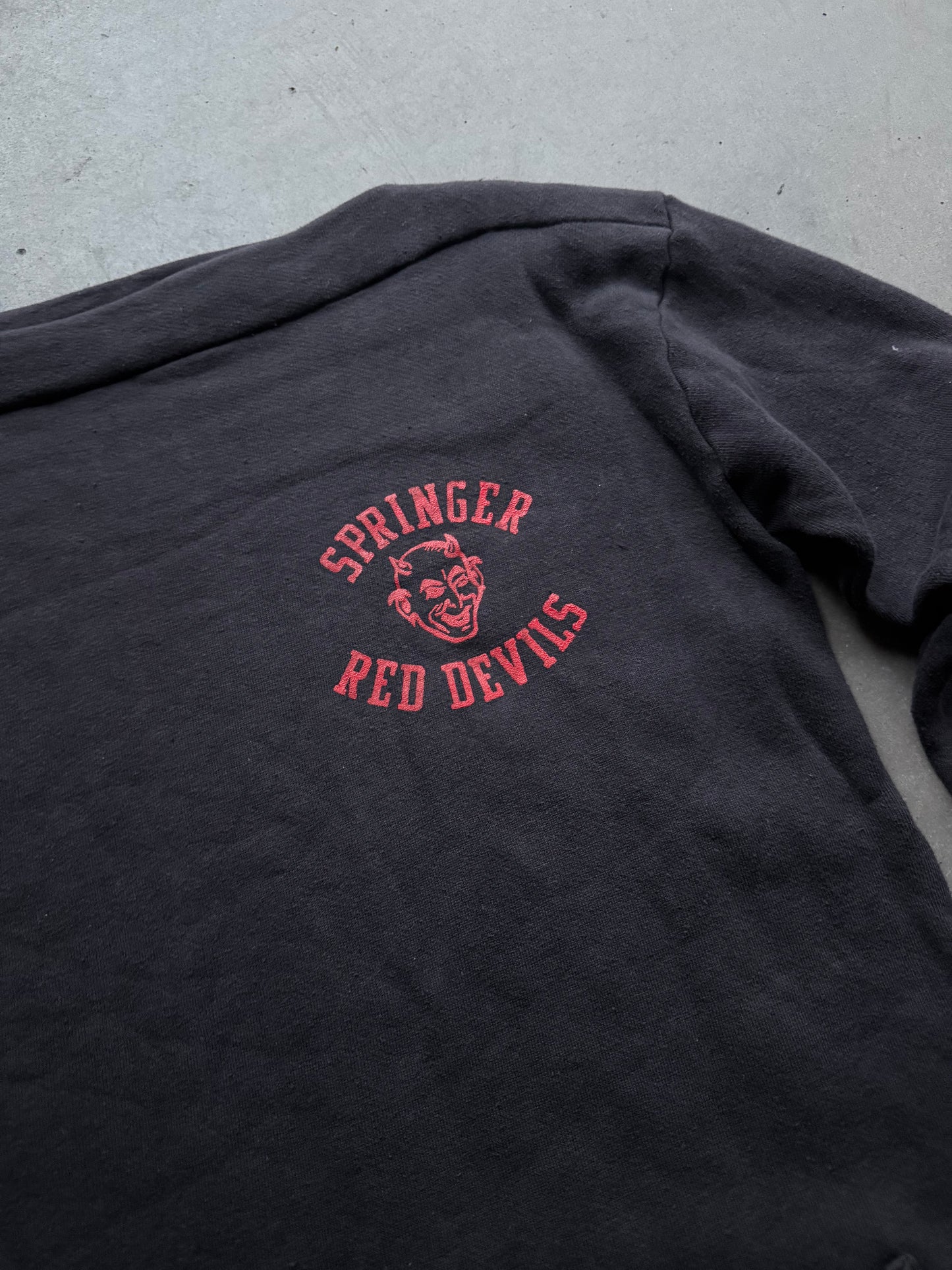 1950s Cotton Champion Devil Sweatshirt