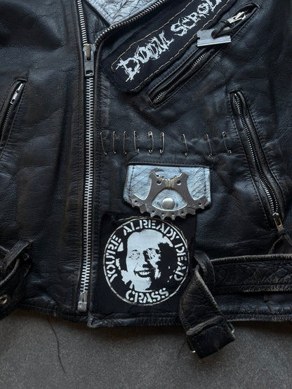 80’s Punk Leather Vest