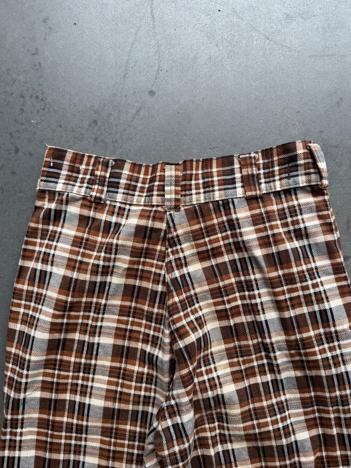 70s Cotton Plaid Fliers