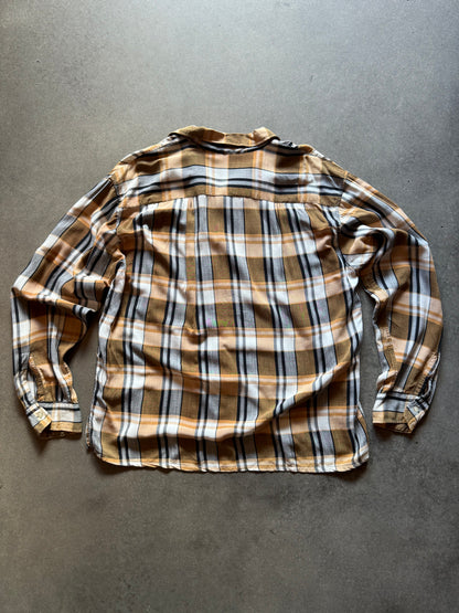 60’s Pelham Brand Rayon Plaid