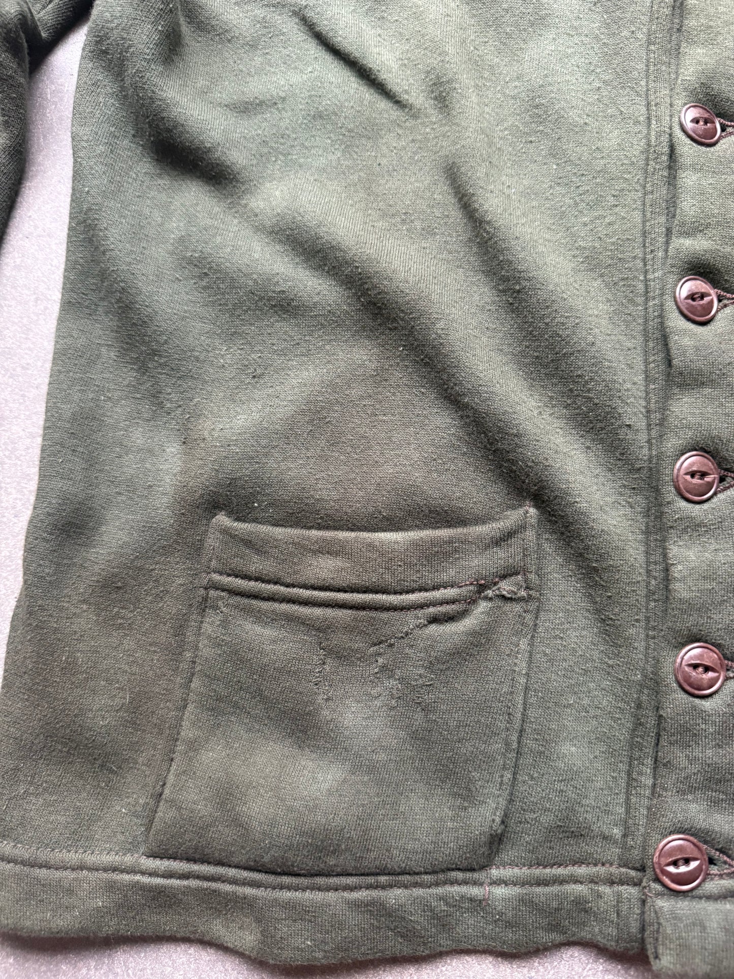 50’s Sweatshirt Cardigan