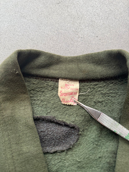 50’s Sweatshirt Cardigan