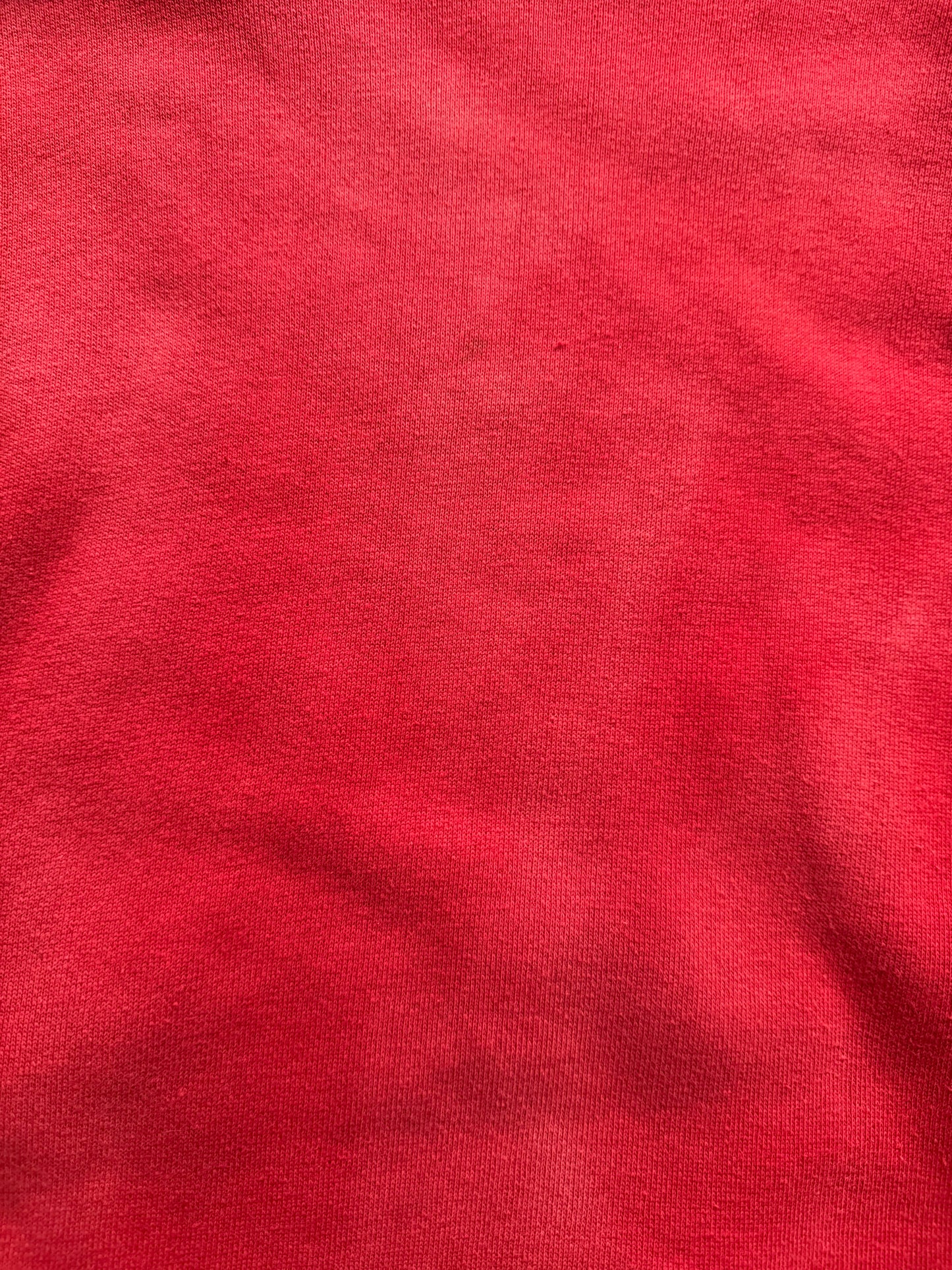 1950 All Cotton Red Hanes hoodie