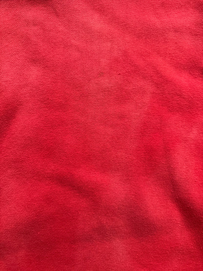1950 All Cotton Red Hanes hoodie