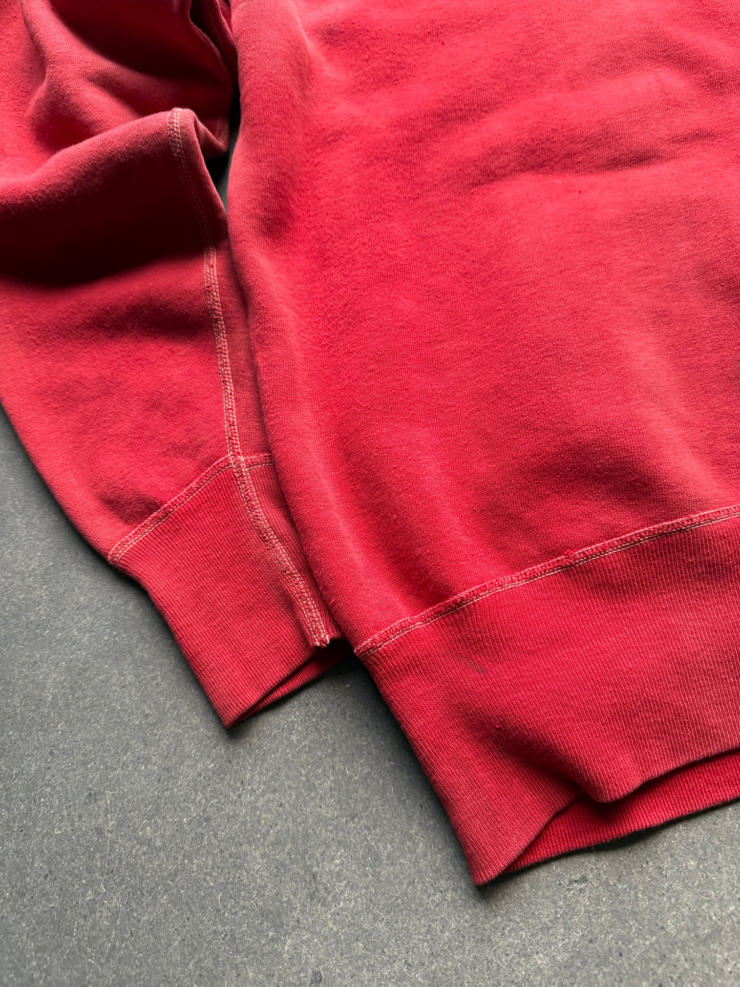 1950 All Cotton Red Hanes hoodie