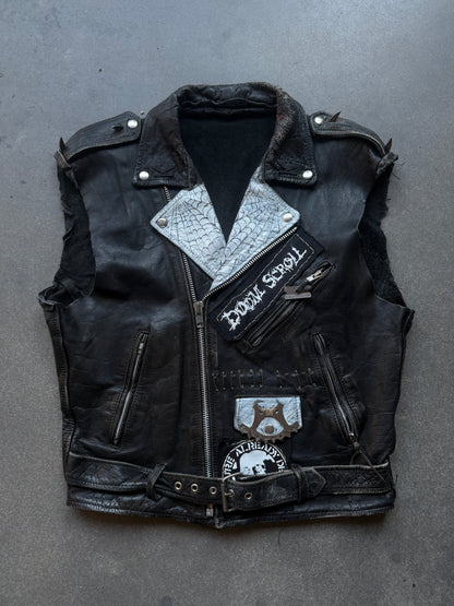 80’s Punk Leather Vest