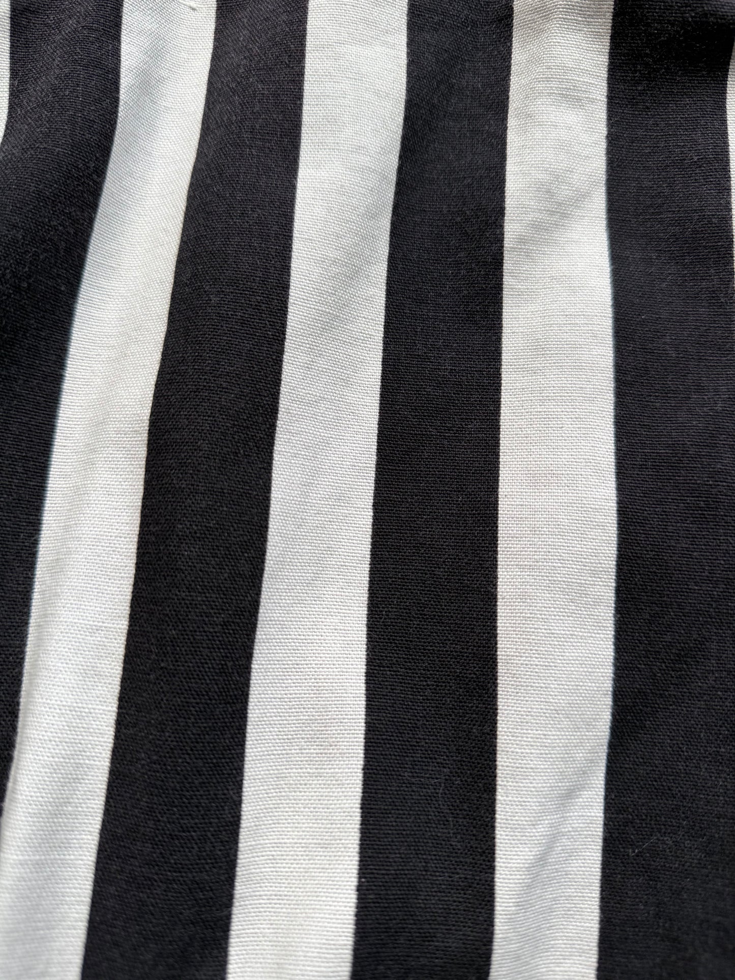 1950s Felco reversible ref jacket black and black and white stripe