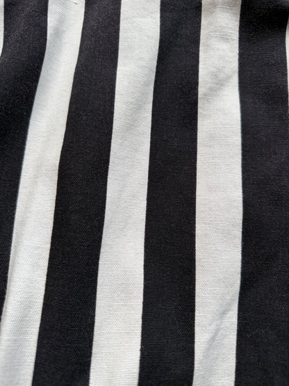 1950s Felco reversible ref jacket black and black and white stripe
