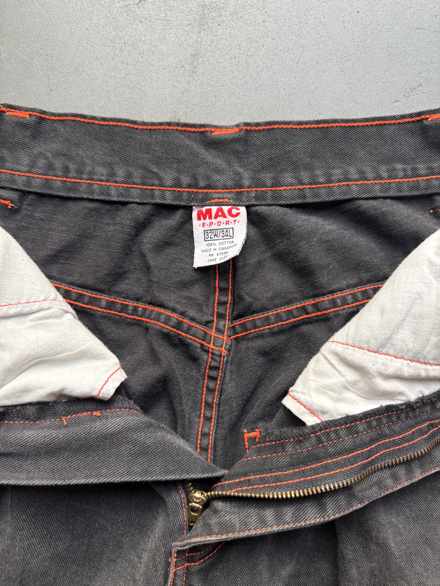 Y2K Mac Gear Black Denim