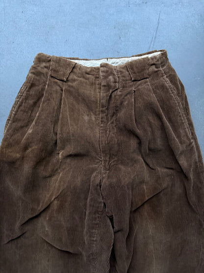 1940s drop loop gabardine