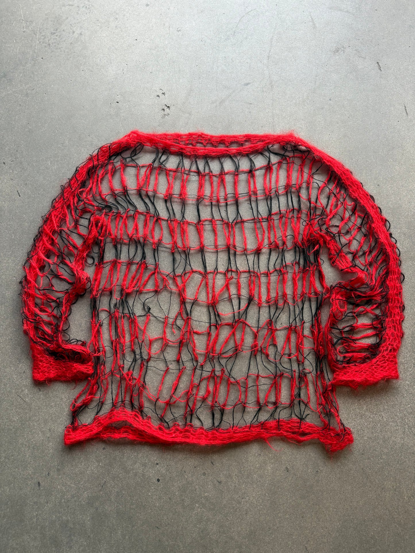 Punk Web Mohair Vivian Westwood style