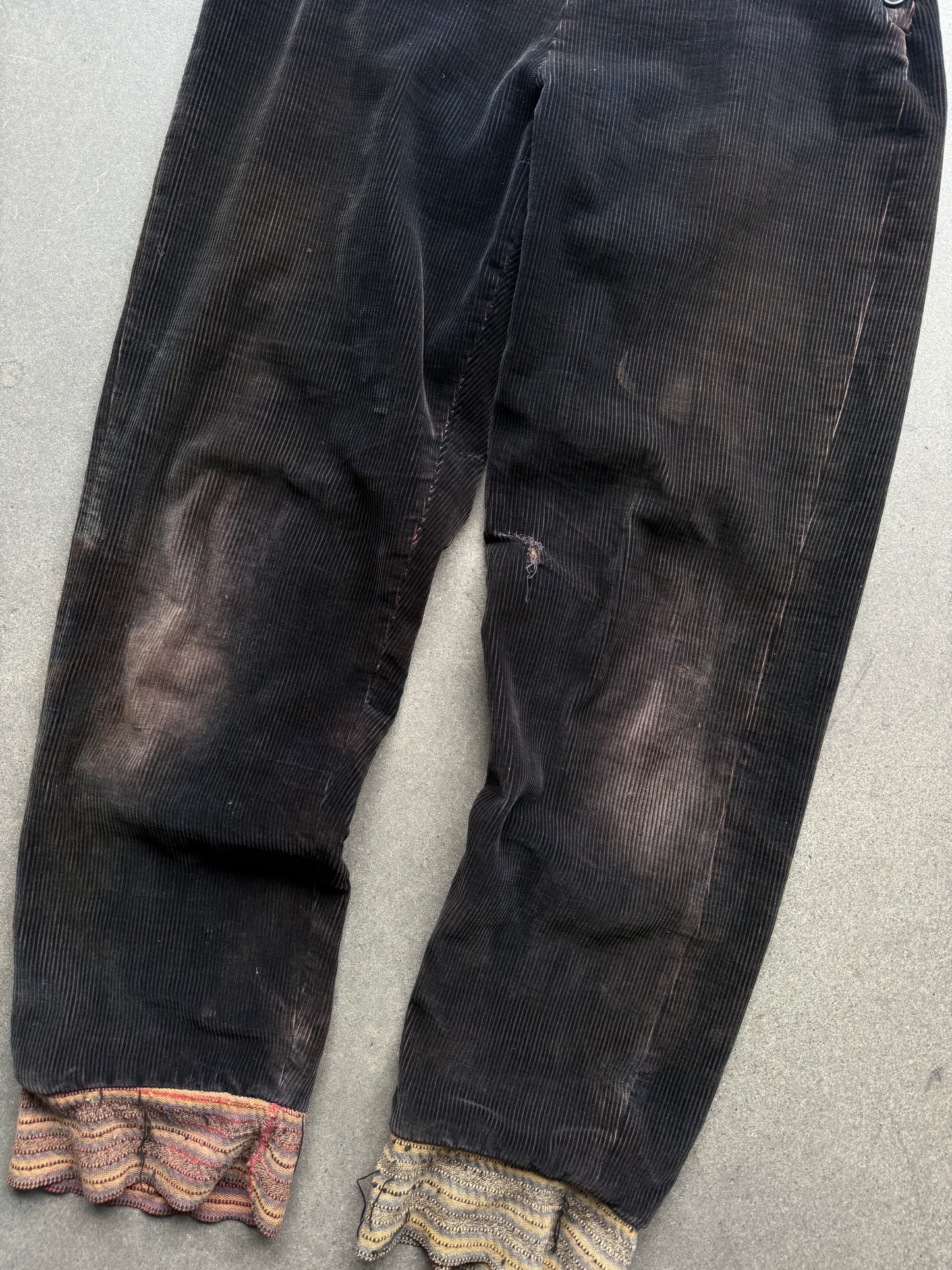 1930s Unusual Corduroy Pants