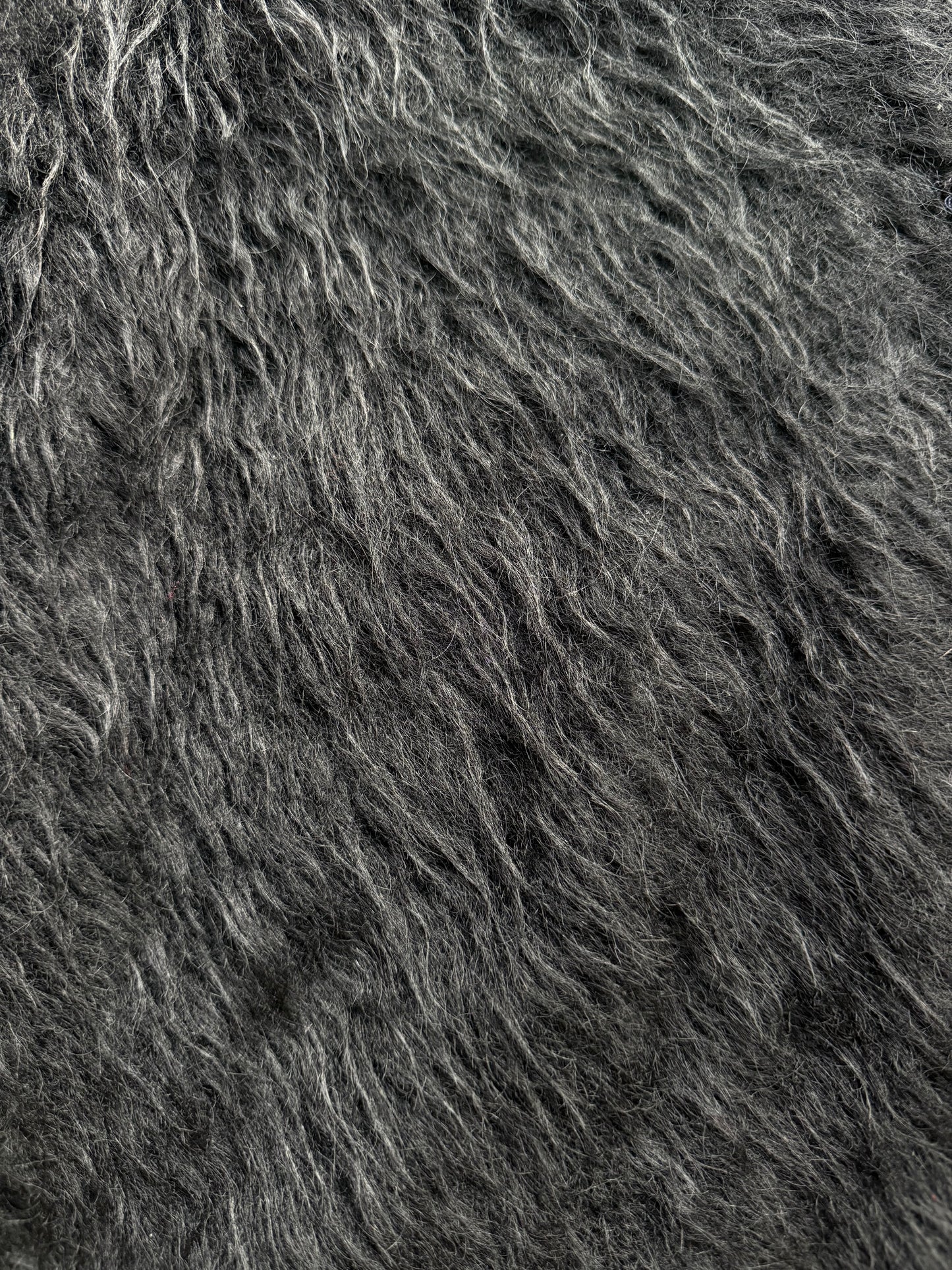 60s Black mohair cardigan