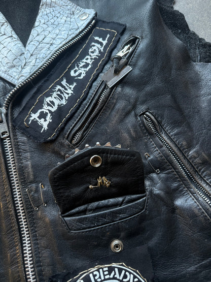 80’s Punk Leather Vest