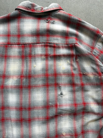 1950s Penney’s Towncraft rayon shadow plaid