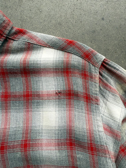1950s Penney’s Towncraft rayon shadow plaid