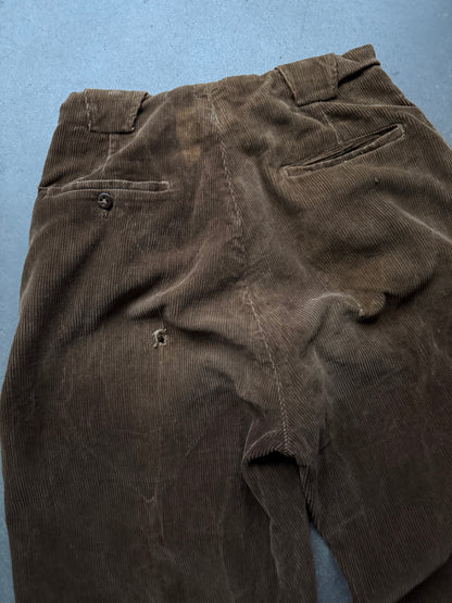 1940s drop loop gabardine