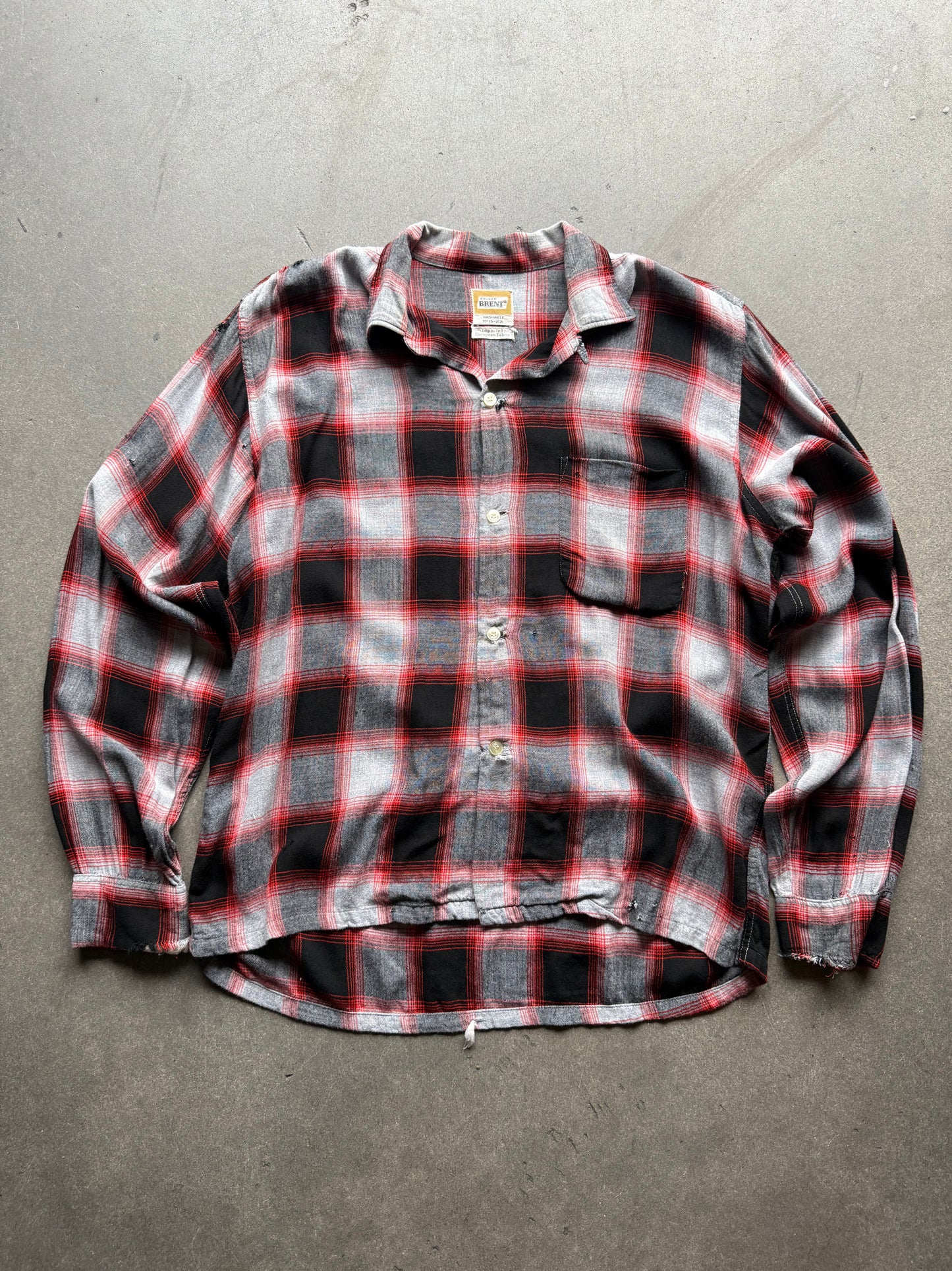 1950s Brent shadow plaid