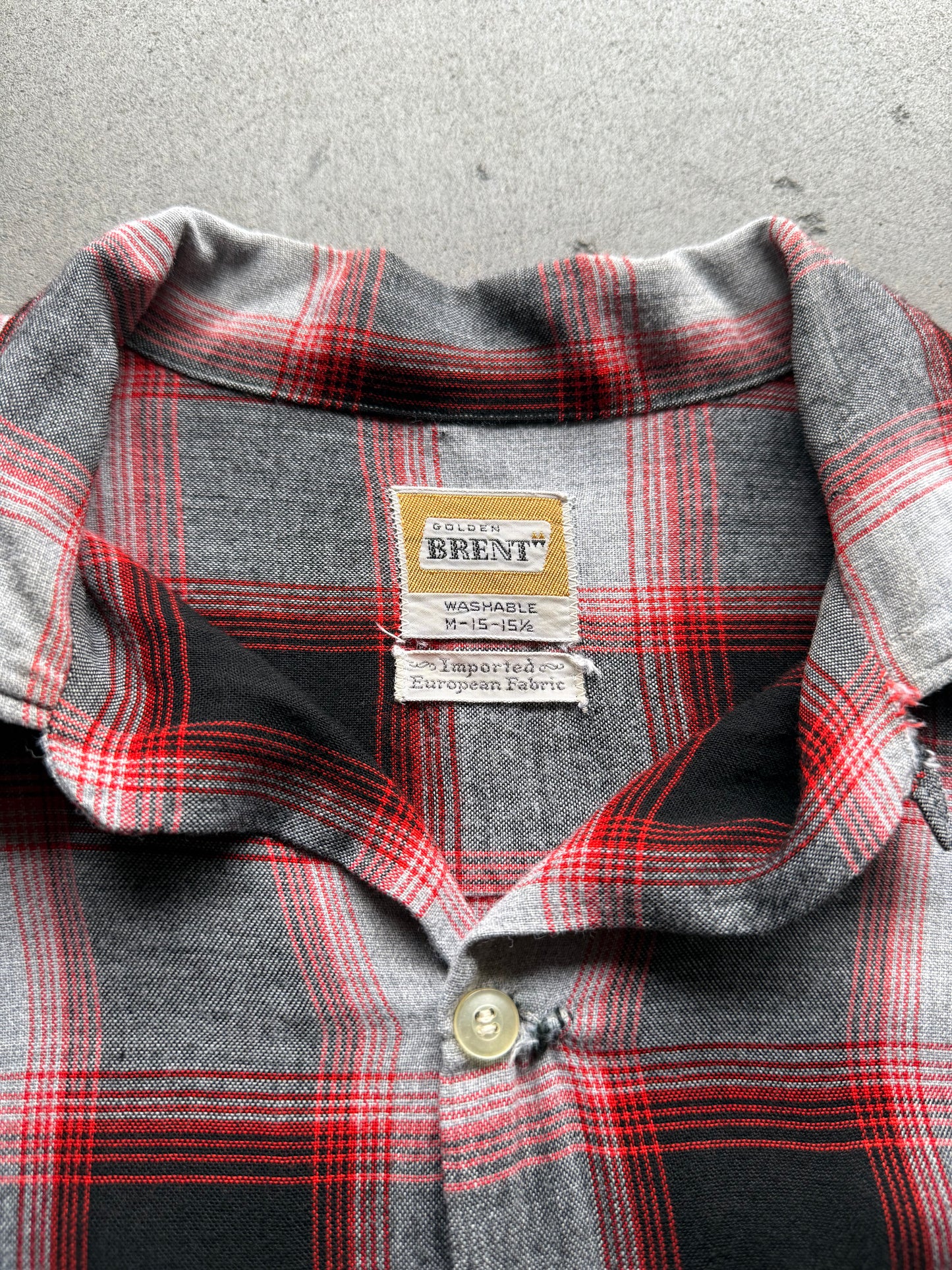 1950s Brent shadow plaid