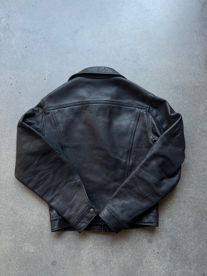 Levi’s leather trucker jacket