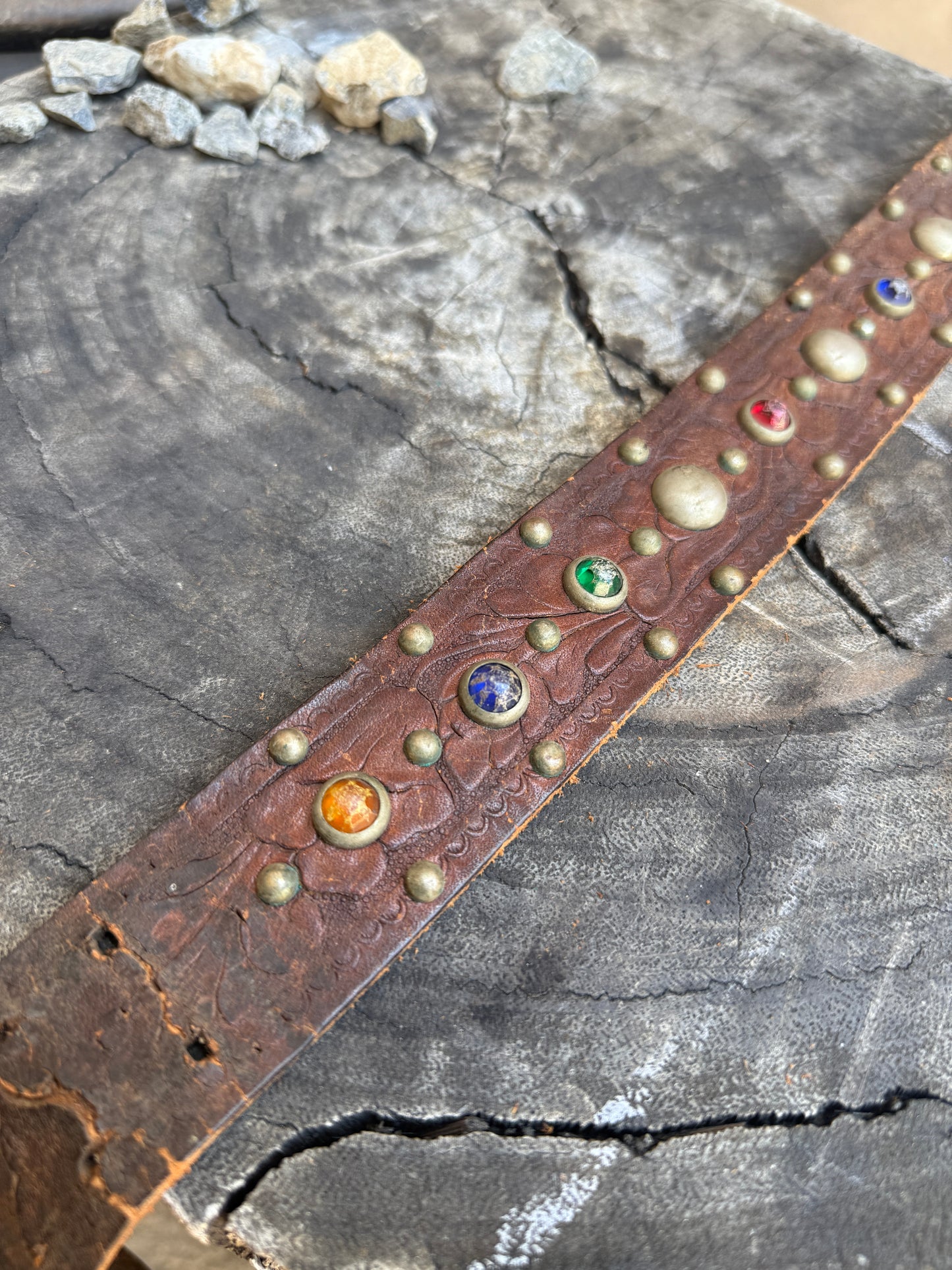 40’s Jeweled and Studded Belt