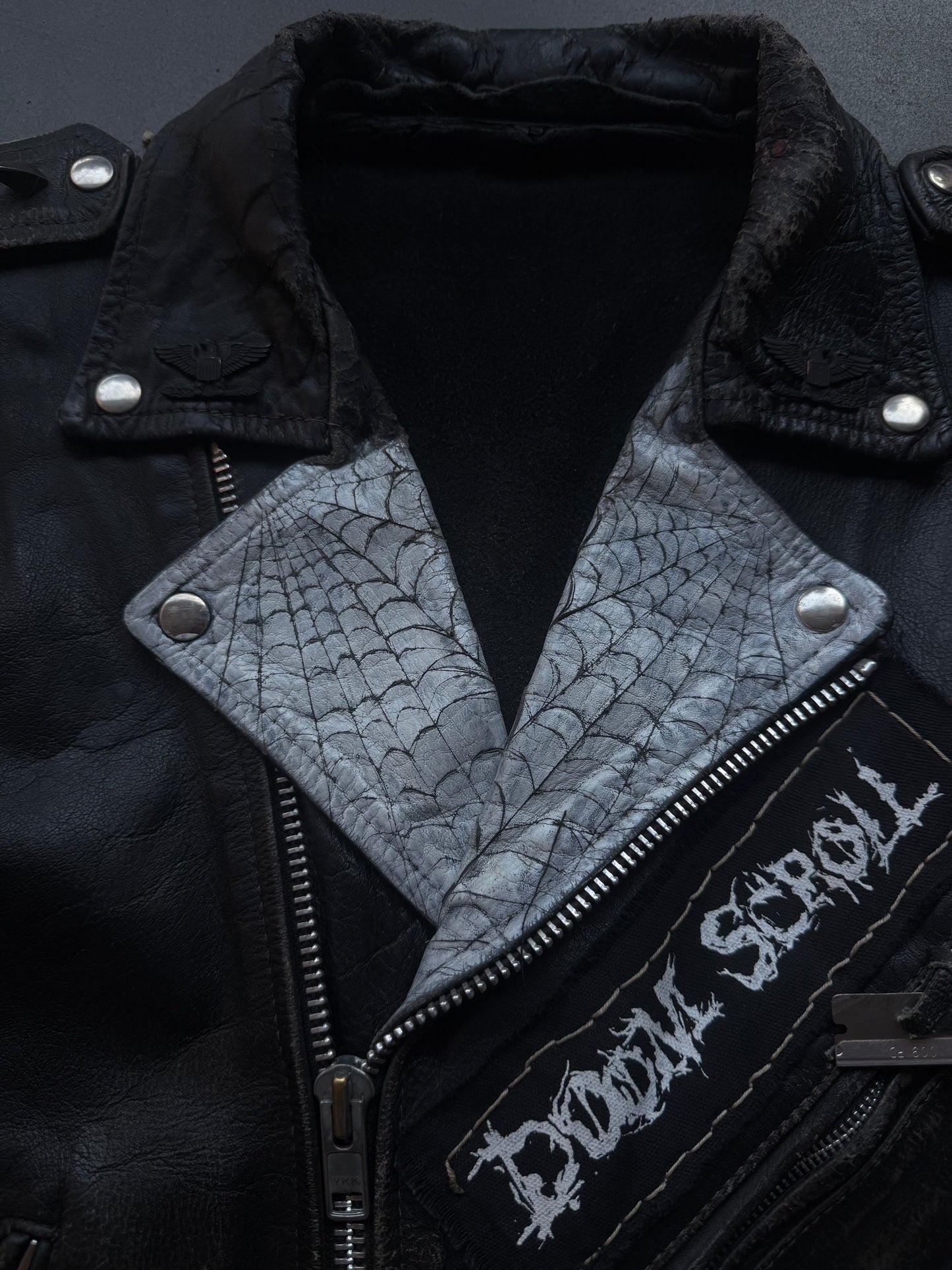 80’s Punk Leather Vest