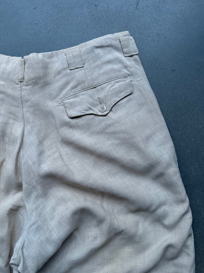 1940s drop loop gabardine