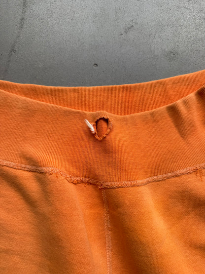 50s Black and Orange Distressed Sweatpants