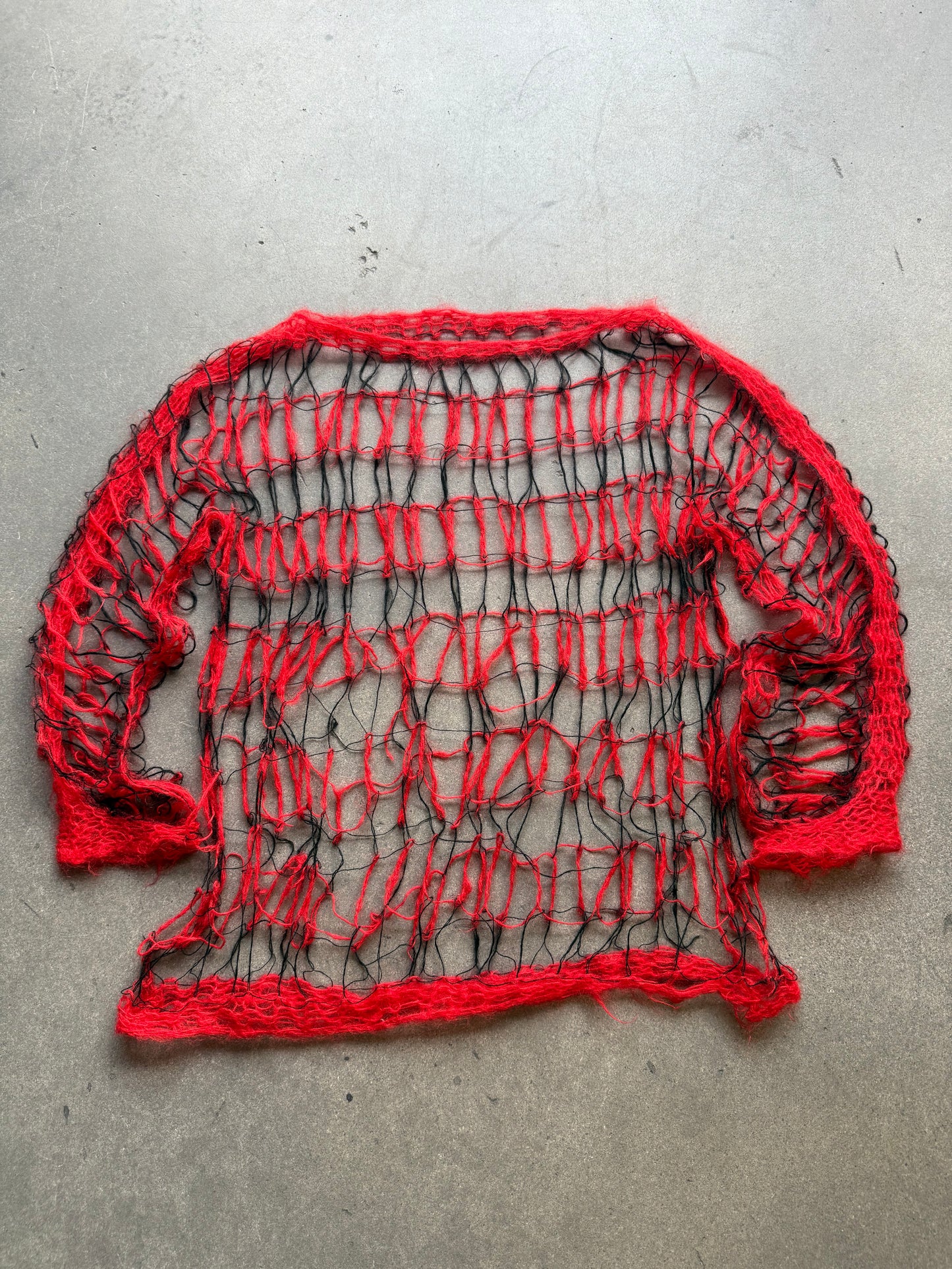 Punk Web Mohair Vivian Westwood style