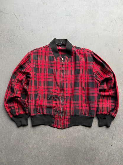 1960s Red plaid jacket
