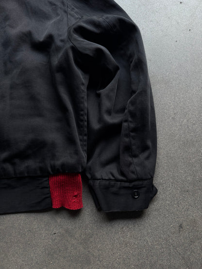 1950s Black Sateen jacket