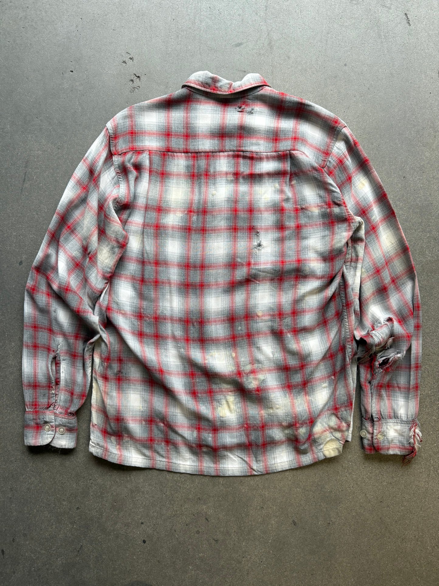 1950s Penney’s Towncraft rayon shadow plaid