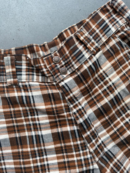 70s Cotton Plaid Fliers