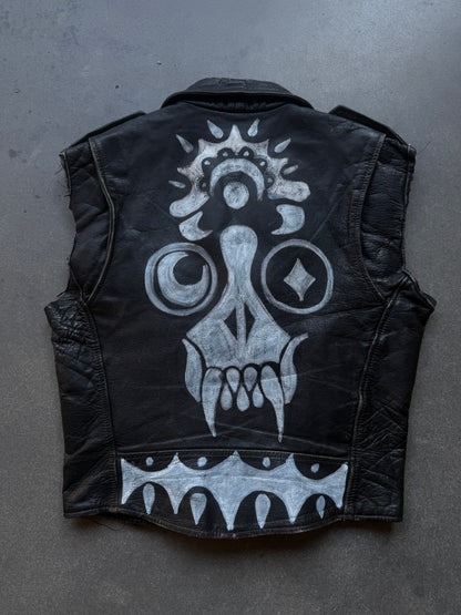 80’s Punk Leather Vest
